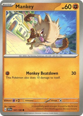 Mankey, Scarlet & Violet Base Set
