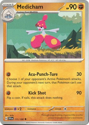 Medicham, Scarlet & Violet Base Set