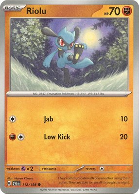 Riolu, Scarlet & Violet Base Set