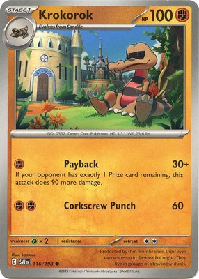 Krokorok, Scarlet & Violet Base Set
