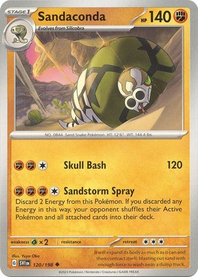 Sandaconda, Scarlet & Violet Base Set
