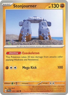 Stonjourner, Scarlet & Violet Base Set
