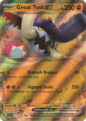 Great Tusk ex, Scarlet & Violet Base Set