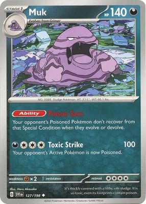 Muk, Scarlet & Violet Base Set