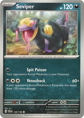 Seviper, Scarlet & Violet Base Set