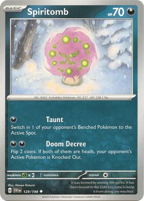 Spiritomb, Scarlet & Violet Base Set
