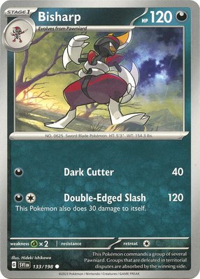 Bisharp, Scarlet & Violet Base Set