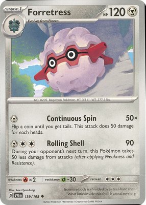Forretress, Scarlet & Violet Base Set