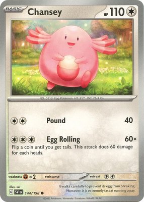 Chansey, Scarlet & Violet Base Set