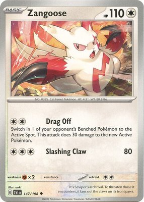 Zangoose, Scarlet & Violet Base Set