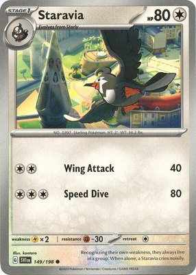 Staravia, Scarlet & Violet Base Set