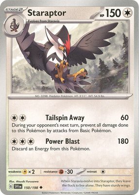 Staraptor, Scarlet & Violet Base Set