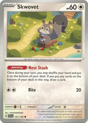 Skwovet, Scarlet & Violet Base Set
