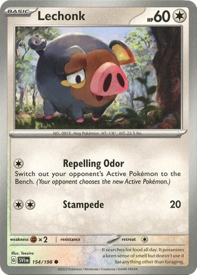 Lechonk, Scarlet & Violet Base Set
