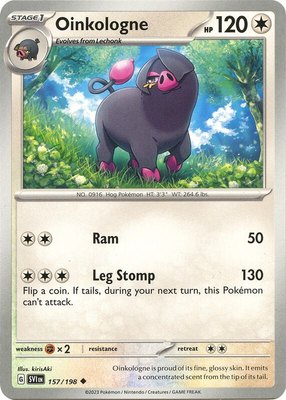 Oinkologne, Scarlet & Violet Base Set