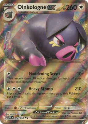 Oinkologne ex, Scarlet & Violet Base Set