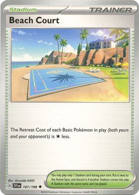 Beach Court, Scarlet & Violet Base Set