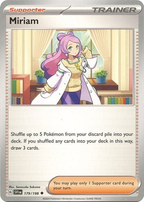 Miriam, Scarlet & Violet Base Set