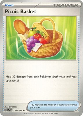 Picnic Basket, Scarlet & Violet Base Set
