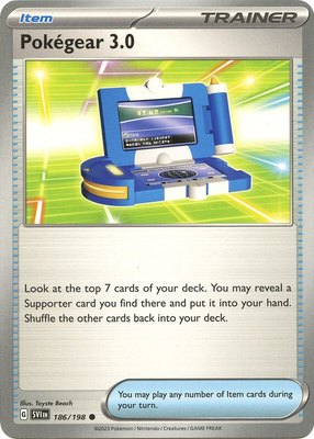 Pokegear 3.0, Scarlet & Violet Base Set