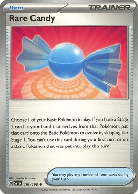 Rare Candy, Scarlet & Violet Base Set