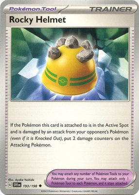 Rocky Helmet, Scarlet & Violet Base Set