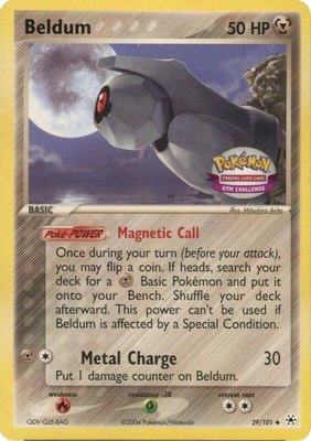 Beldum (Gym Challenge), Miscellaneous Cards & Products