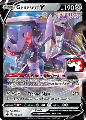 Genesect V, Prize Pack Series Cards