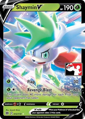 Shaymin V, Prize Pack Series Cards
