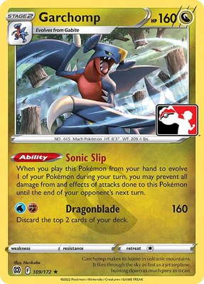 Garchomp, Prize Pack Series Cards