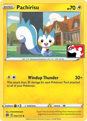 Pachirisu, Prize Pack Series Cards