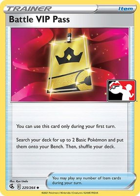 Battle VIP Pass, Prize Pack Series Cards