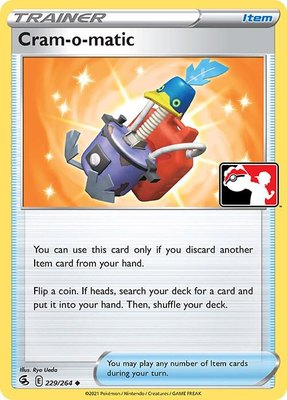 Cram-o-matic, Prize Pack Series Cards