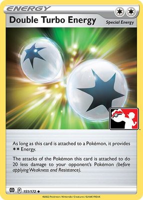 Double Turbo Energy, Prize Pack Series Cards