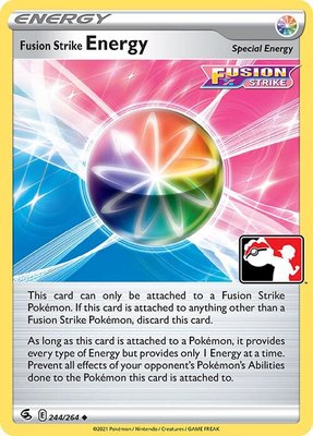 Fusion Strike Energy, Prize Pack Series Cards