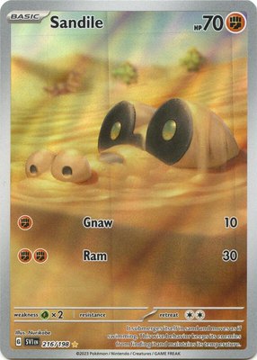 Sandile, Scarlet & Violet Base Set