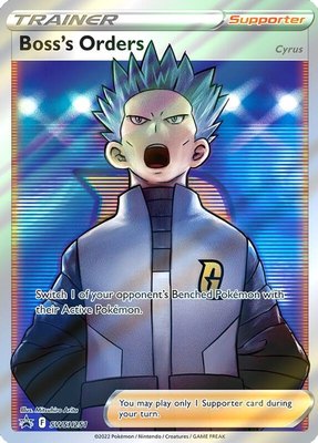 Boss's Orders (Full Art), Sword & Shield Promo Cards