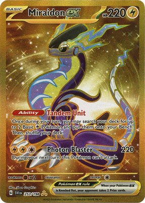 Miraidon ex, Scarlet & Violet Base Set
