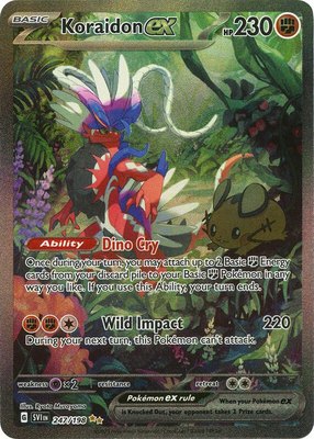Koraidon ex, Scarlet & Violet Base Set