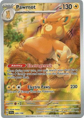 Pawmot, Scarlet & Violet Base Set