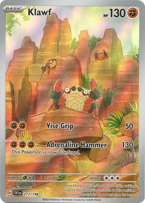 Klawf, Scarlet & Violet Base Set