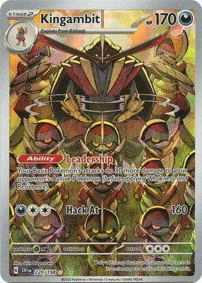 Kingambit, Scarlet & Violet Base Set
