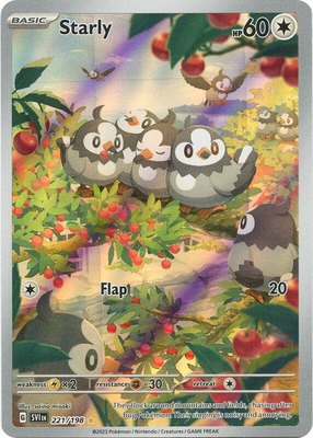 Starly, Scarlet & Violet Base Set