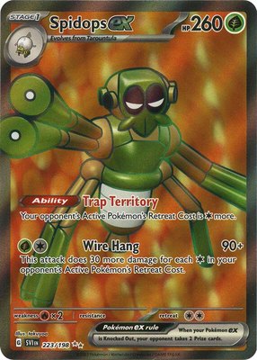 Spidops ex, Scarlet & Violet Base Set