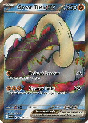 Great Tusk ex, Scarlet & Violet Base Set