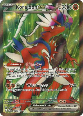 Koraidon ex, Scarlet & Violet Base Set
