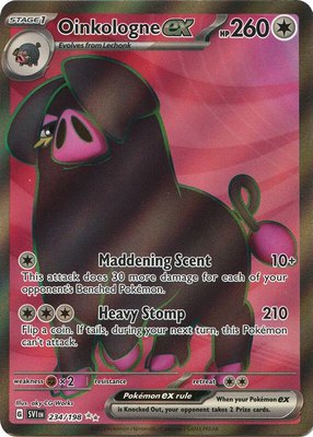 Oinkologne ex, Scarlet & Violet Base Set