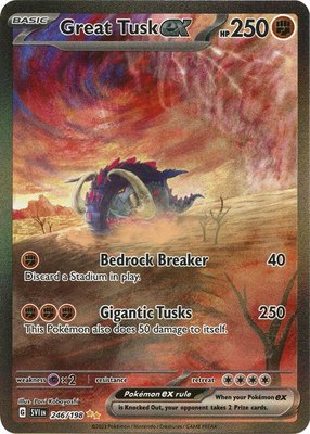 Great Tusk ex, Scarlet & Violet Base Set