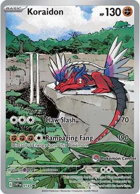 Koraidon (Pokemon Center Exclusive), Scarlet & Violet Promo Cards