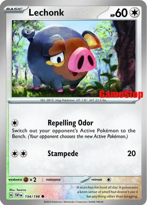 Lechonk (GameStop Promo), Miscellaneous Cards & Products